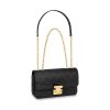 Louis Vuitton Marceau Chain Bag Black M46200