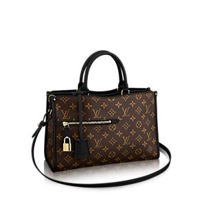 Louis Vuitton Monogram Canvas POPINCOURT MM NOIR BLACK M43435