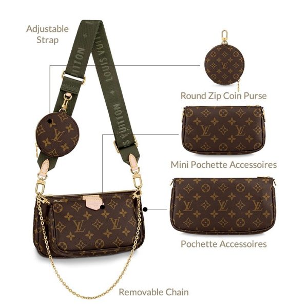 Louis Vuitton M44813 Multi-Pochette Accessoires Monogram