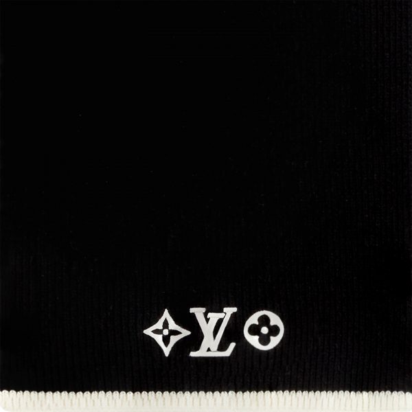 Louis Vuitton Black M77928 LV Headline Scarf