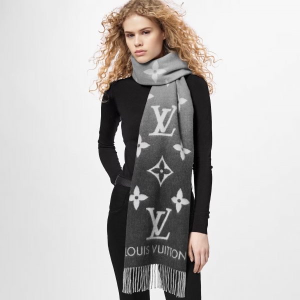 Louis Vuitton Grey M76336 Reykjavik Gradient Scarf