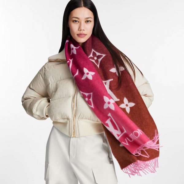 Louis Vuitton Grenadine M79506 Reykjavik Gradient Scarf