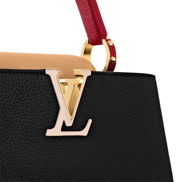 Louis Vuitton M20704 Capucines MM Noir Rubis