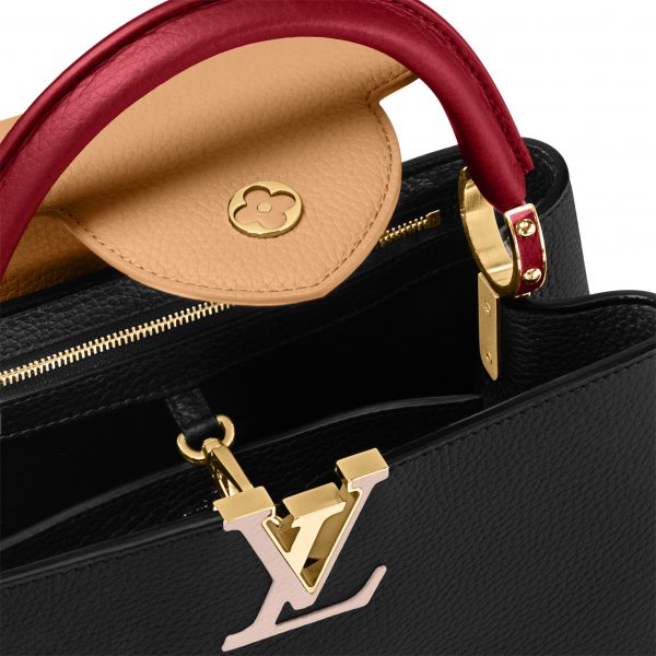 Louis Vuitton M20704 Capucines MM Noir Rubis