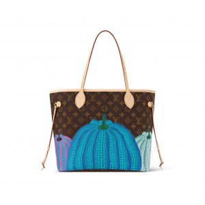 Louis Vuitton LV x YK Neverfull MM M46468 Pumpkin print