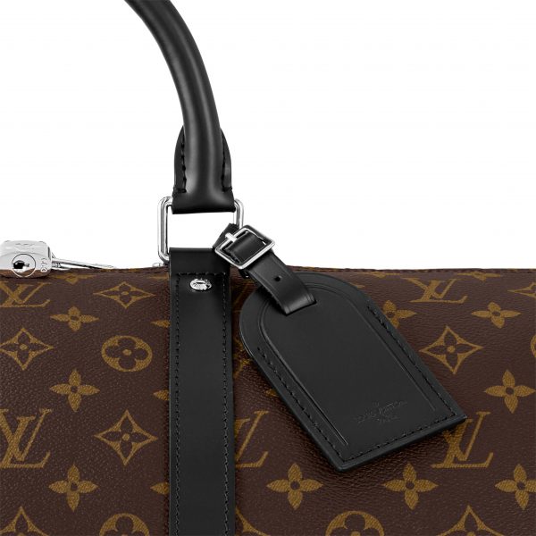 Louis Vuitton Keepall Bandouliere 55 Black M56714