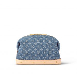 Louis Vuitton M24317 Pochette Cosmétique GM Denim Blue