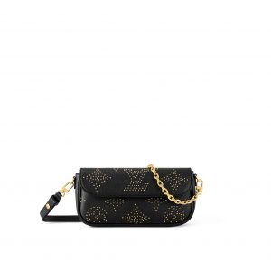 Louis Vuitton M82653 Wallet On Chain Lily Black