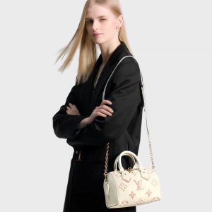 Louis Vuitton M46875 Speedy Bandoulière 20 Latte/Chamallow