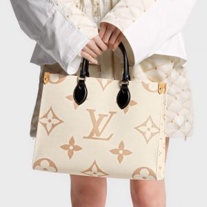 Louis Vuitton M46912 OnTheGo MM Monogram Dune