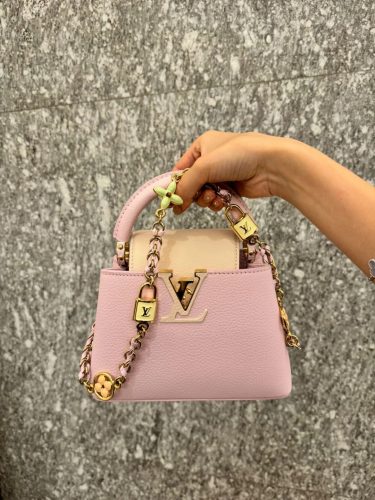 Louis Vuitton M23951 Capucines Mini Marshmallow photo review