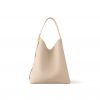 Louis Vuitton M25022 Low Key Hobo MM Limestone Gray