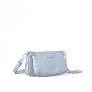 Louis Vuitton M47173 Multi Pochette Accessoires Blue Washed