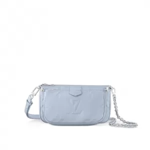 Louis Vuitton M47173 Multi Pochette Accessoires Blue Washed