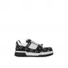 Louis Vuitton 1ACXAG LV Trainer Maxi Sneaker Denim Black